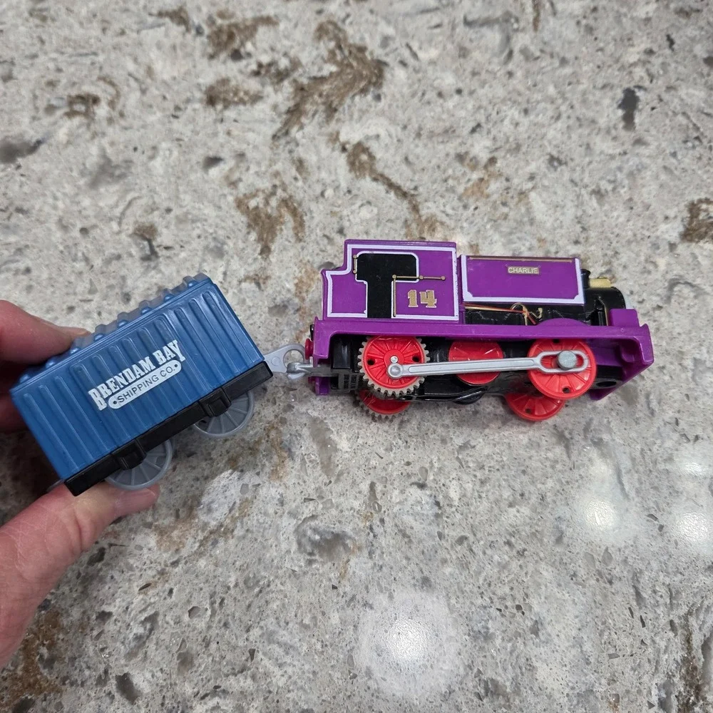 Thomas & Friends TrackMaster Charlie Working Motorized‎ Engine Purple Train 14